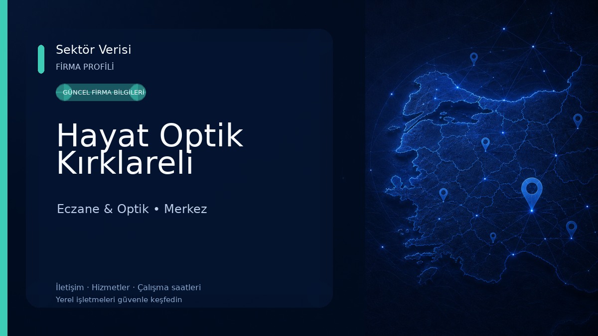 Hayat Optik Kırklareli 