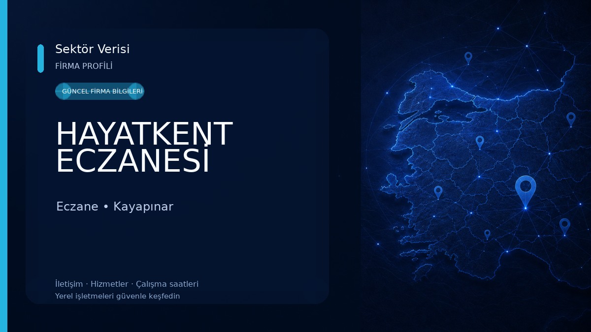 HAYATKENT ECZANESİ Eczane