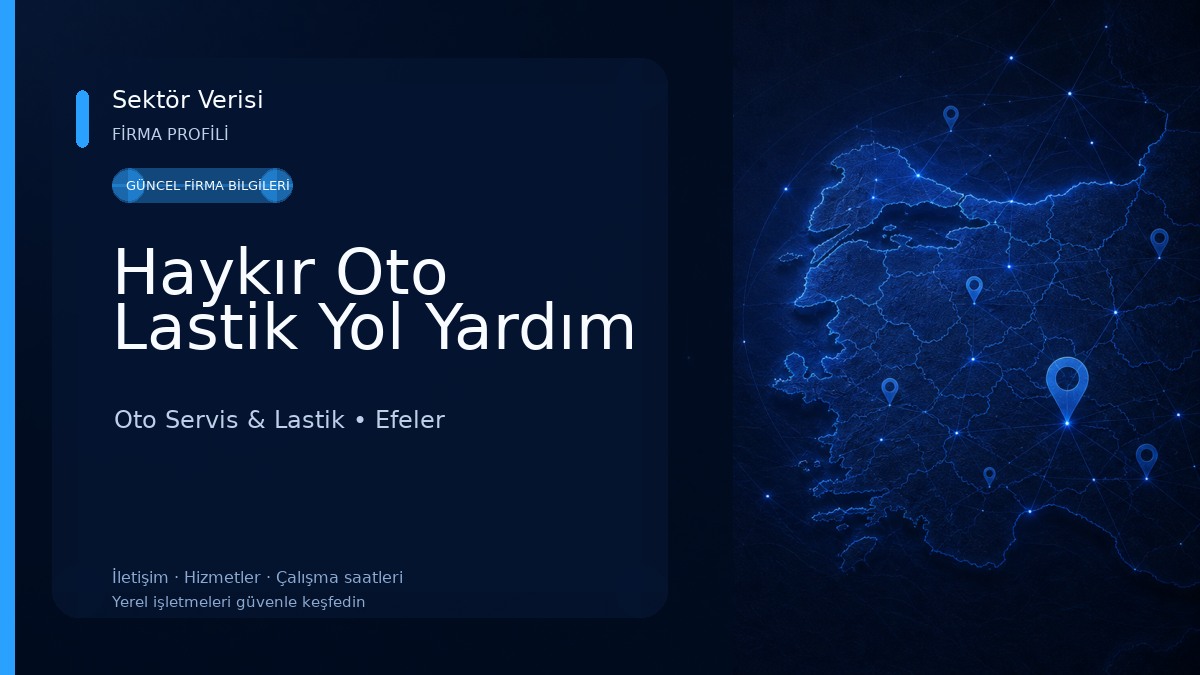 Haykır Oto Lastik Yol Yardım Oto Servis & Lastik