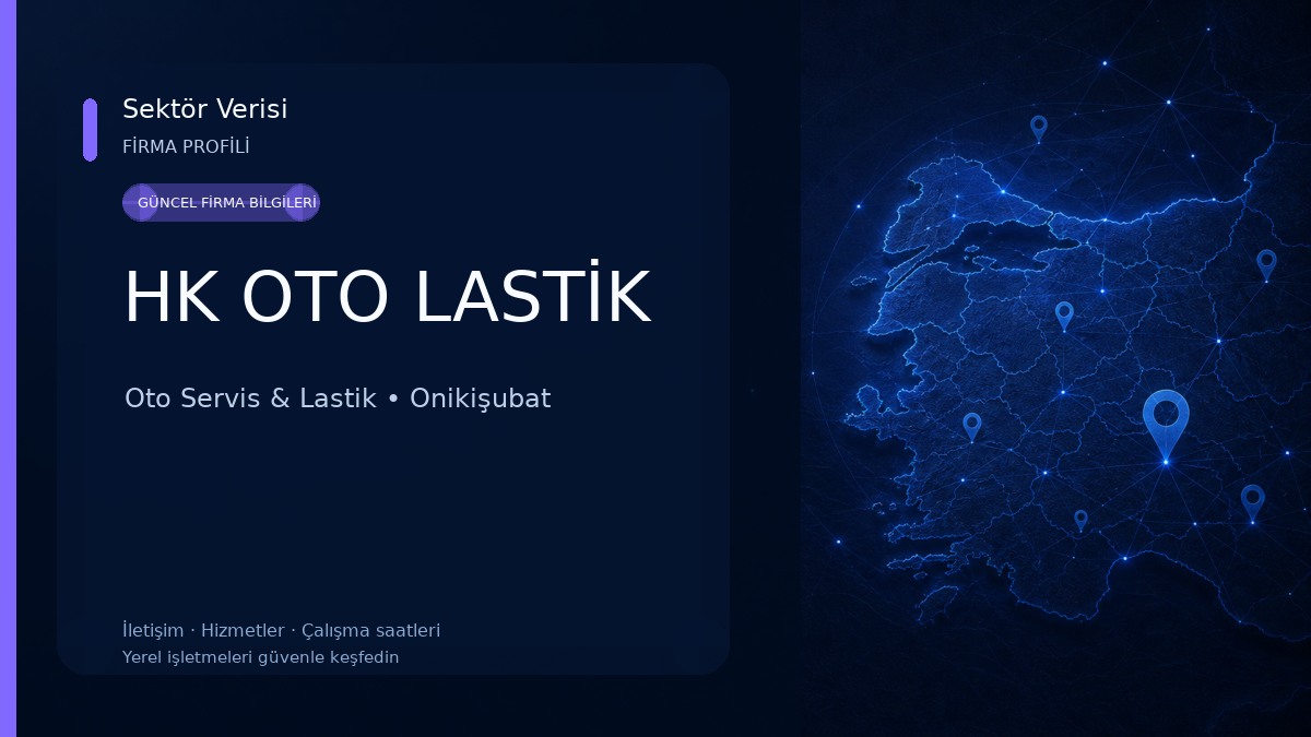 HK OTO LASTİK Oto Servis & Lastik