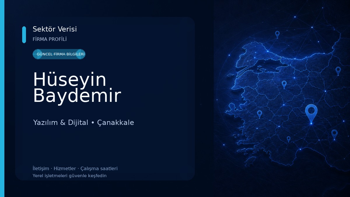 Hüseyin Baydemir Yazılım & Dijital