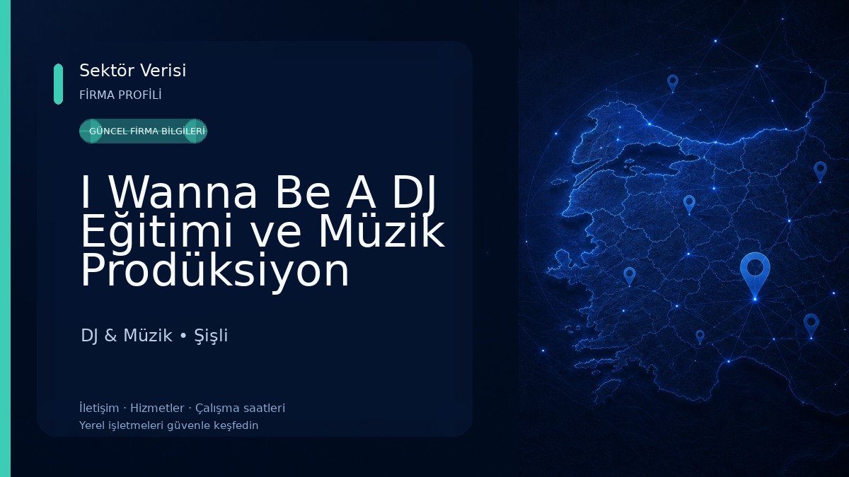I Wanna Be A DJ Eğitimi ve Müzik Prodüksiyon Kursu DJ & Müzik