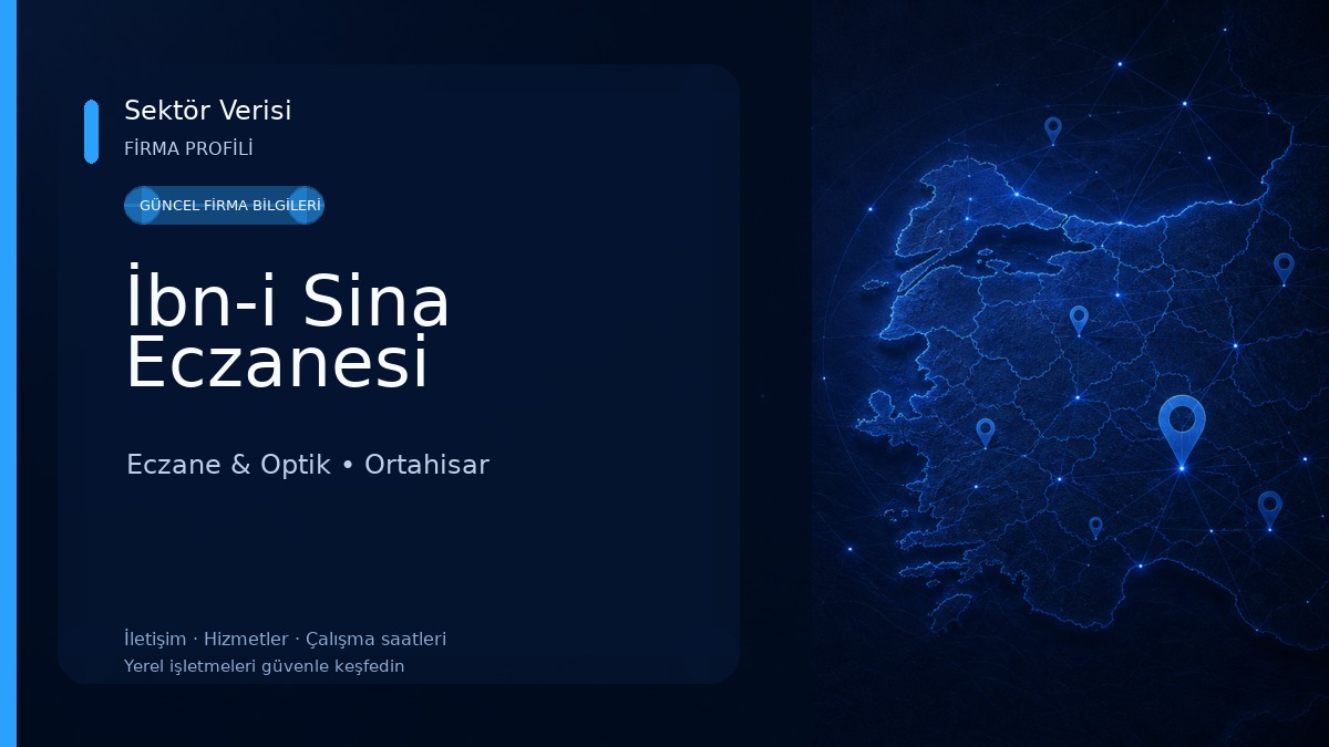 İbn-i Sina Eczanesi Eczane & Optik