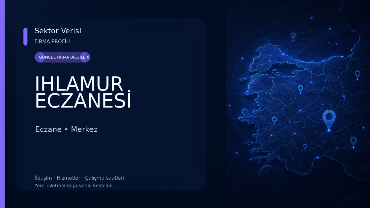 IHLAMUR ECZANESİ Eczane