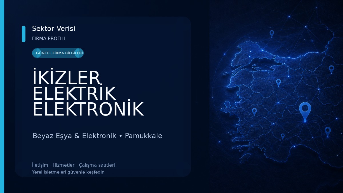 İKİZLER ELEKTRİK ELEKTRONİK Beyaz Eşya & Elektronik