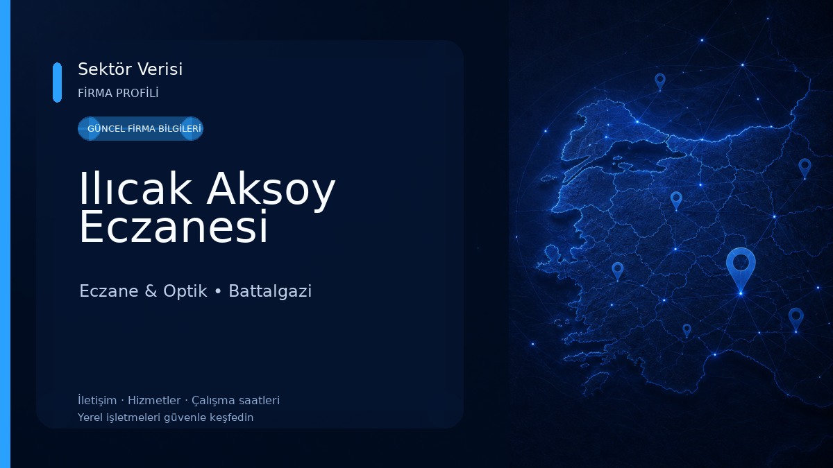 Ilıcak Aksoy Eczanesi Eczane & Optik