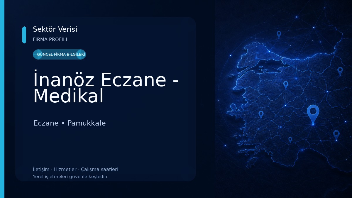 İnanöz Eczane - Medikal Eczane