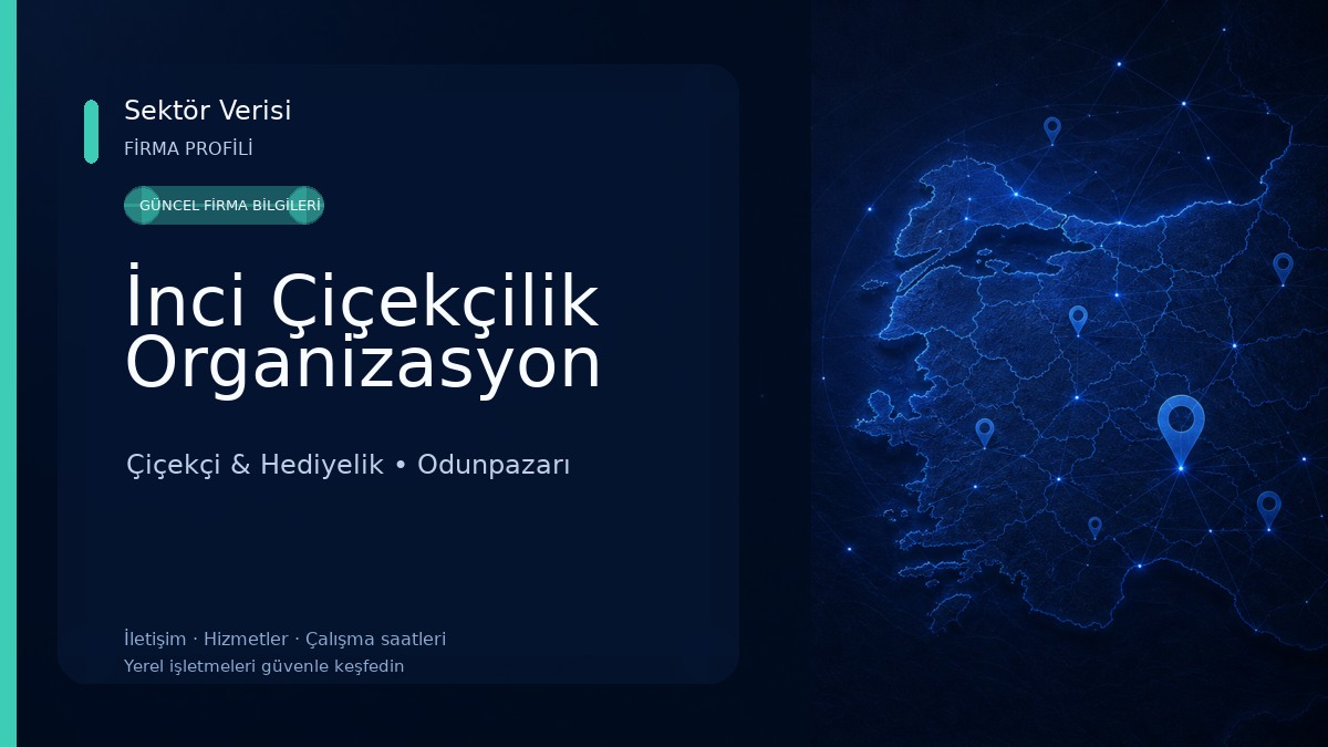 İnci Çiçekçilik Organizasyon Çiçekçi & Hediyelik