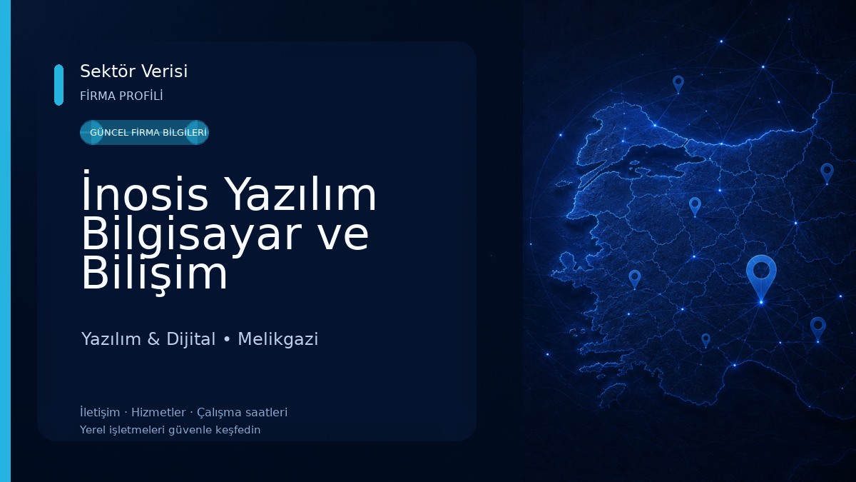 İnosis Yazılım Bilgisayar ve Bilişim Teknolojileri Ltd.Şti. Yazılım & Dijital