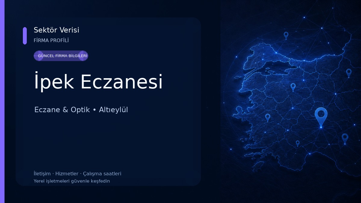 İpek Eczanesi Eczane & Optik