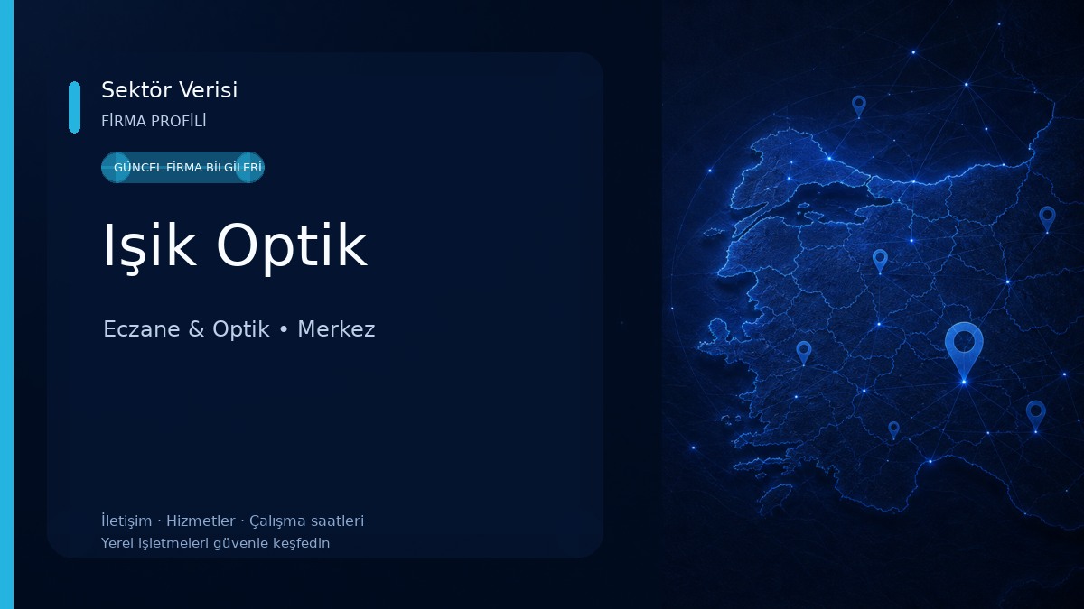 Işik Optik Eczane & Optik