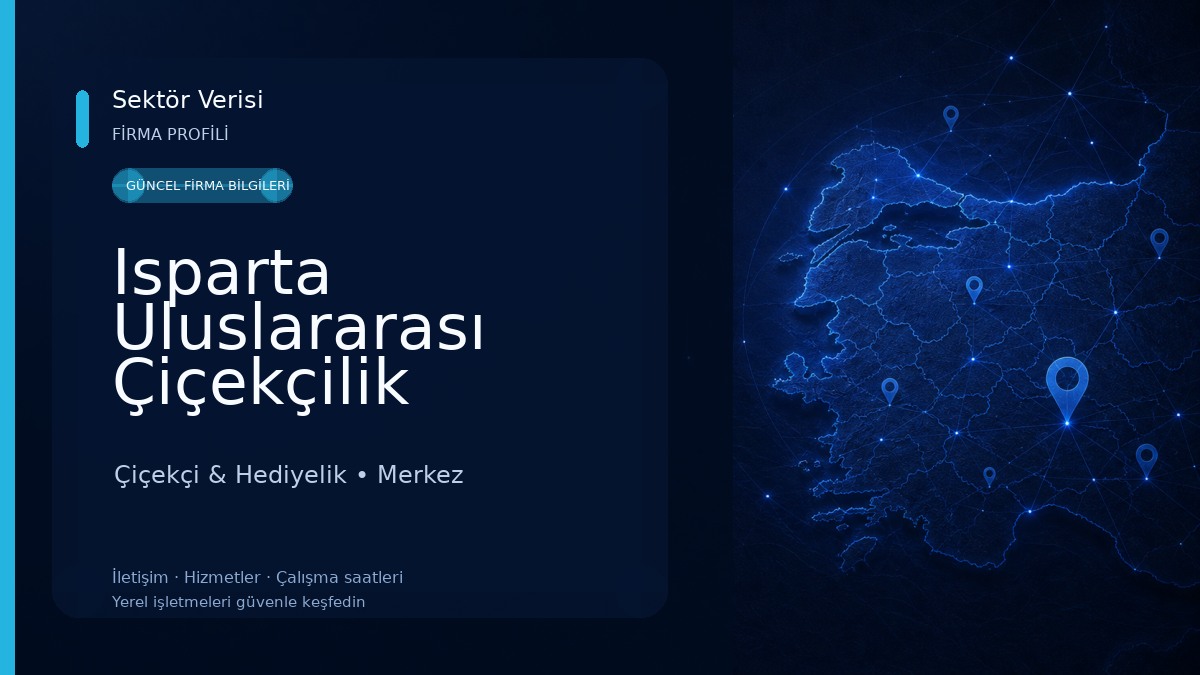 Isparta Uluslararası Çiçekçilik