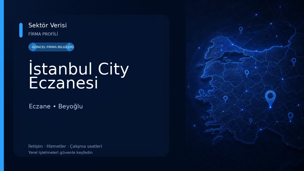 İstanbul City Eczanesi Eczane