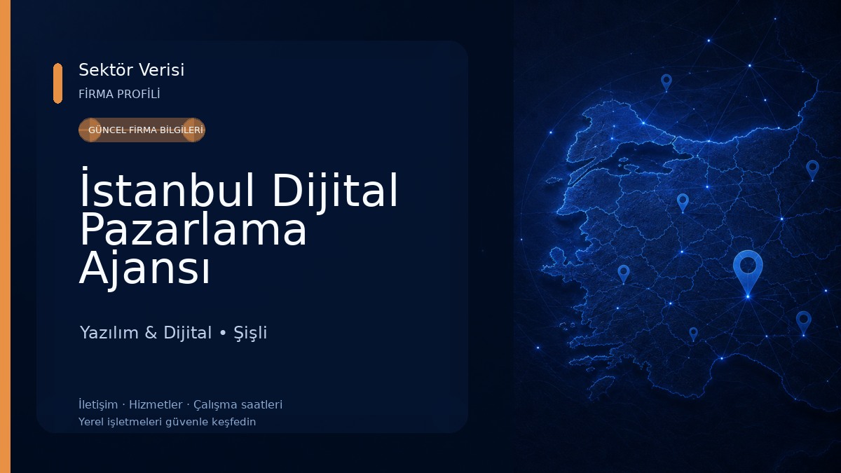 İstanbul Dijital Pazarlama Ajansı Yazılım & Dijital