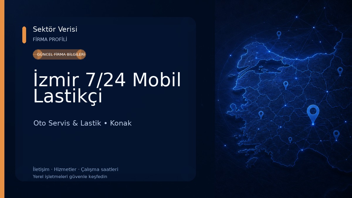 İzmir 7/24 Mobil Lastikçi Oto Servis & Lastik