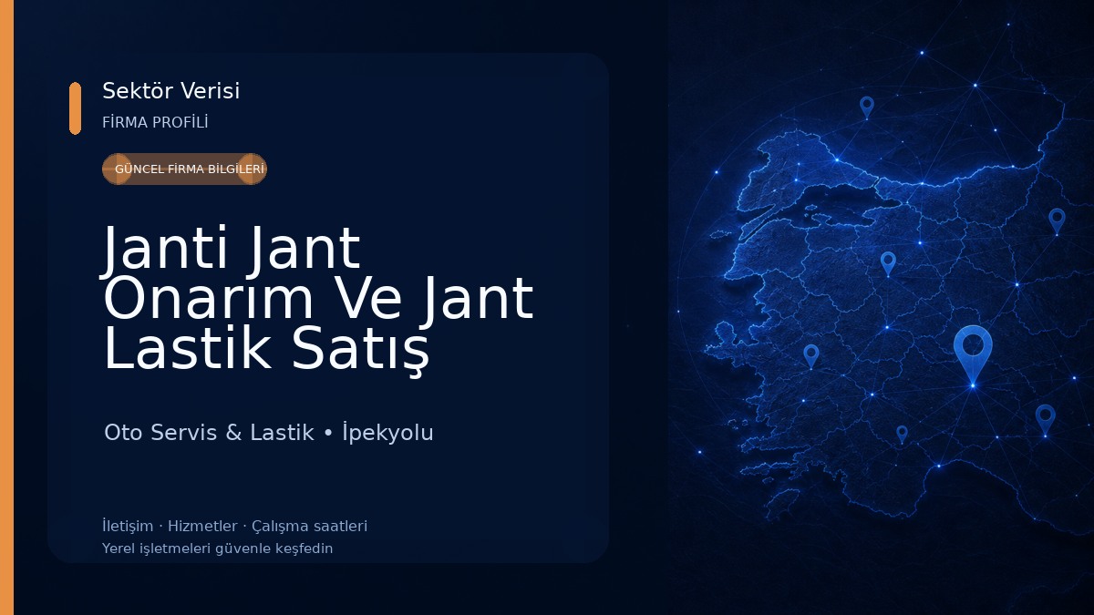 Janti Jant Onarım Ve Jant Lastik Satış Oto Servis & Lastik