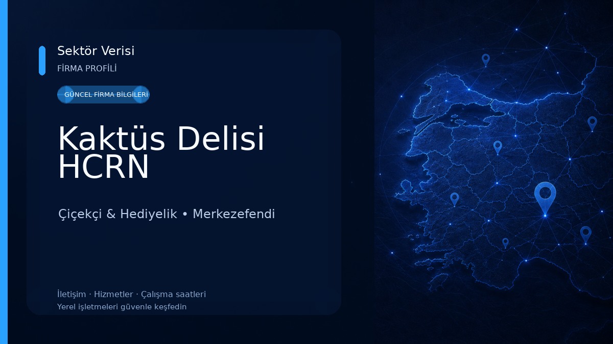 Kaktüs Delisi HCRN Çiçekçi & Hediyelik
