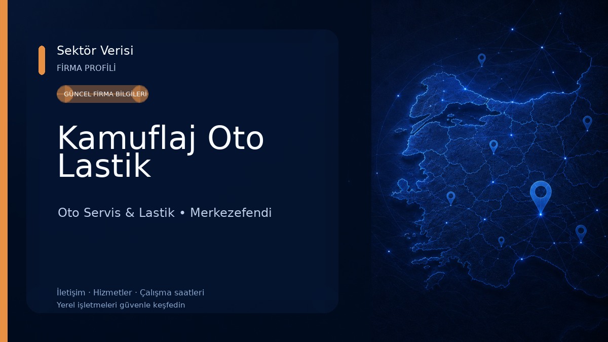 Kamuflaj Oto Lastik Oto Servis & Lastik