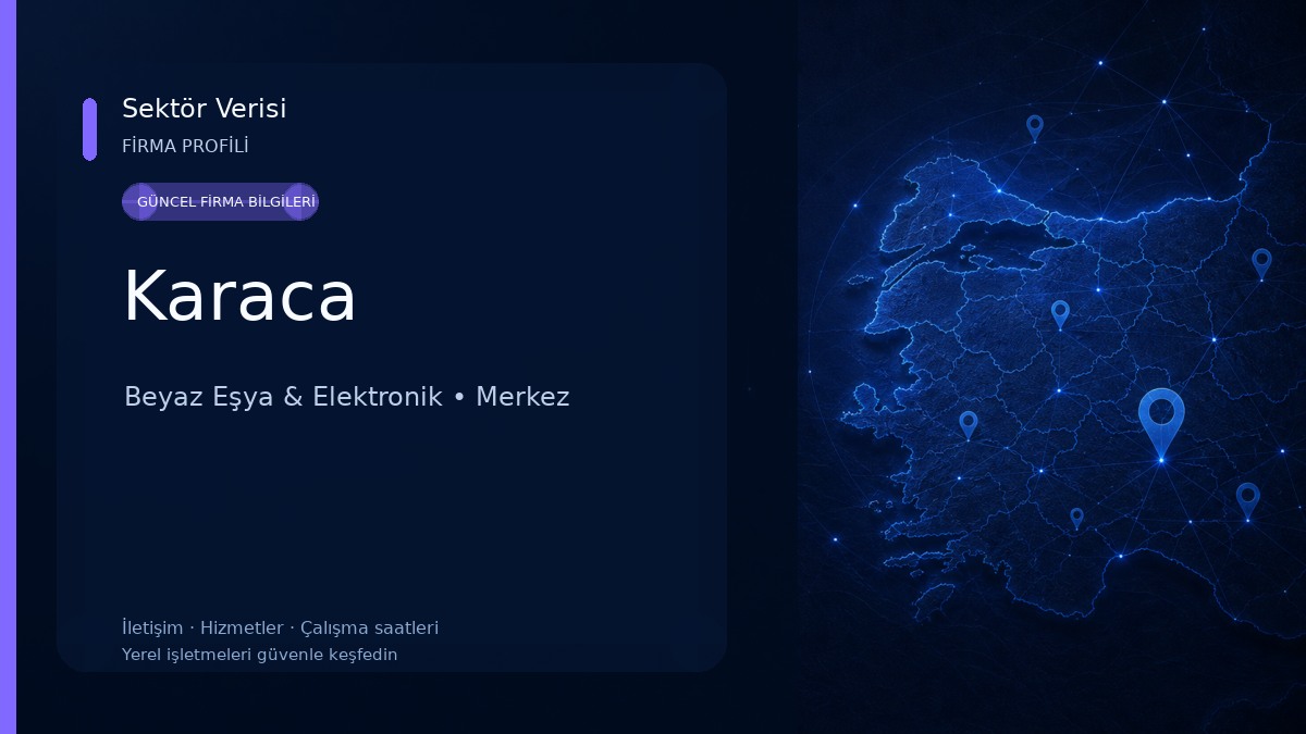 Karaca Beyaz Eşya & Elektronik