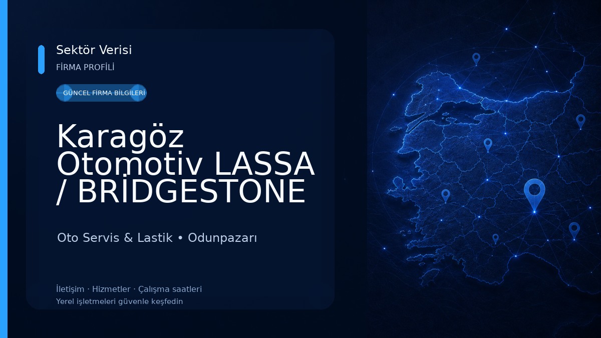 Karagöz Otomotiv LASSA / BRİDGESTONE Oto Servis & Lastik