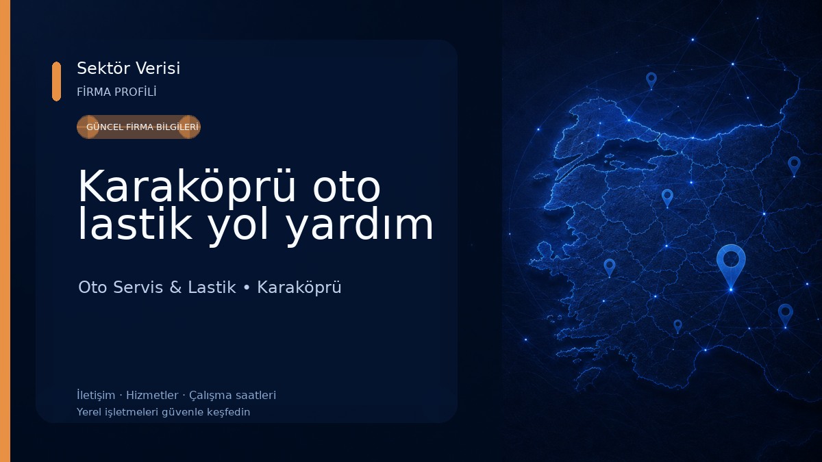 Karaköprü oto lastik yol yardım Oto Servis & Lastik