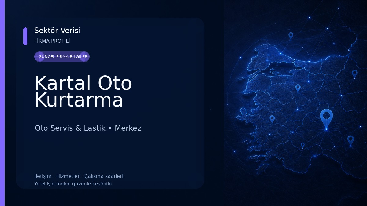 Kartal Oto Kurtarma Oto Servis & Lastik