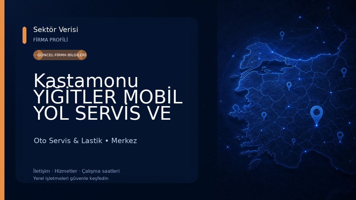 Kastamonu YİĞİTLER MOBİL YOL SERVİS VE LASTİK SATIŞI Oto Servis & Lastik