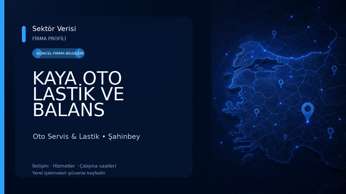 KAYA OTO LASTİK VE BALANS Oto Servis & Lastik