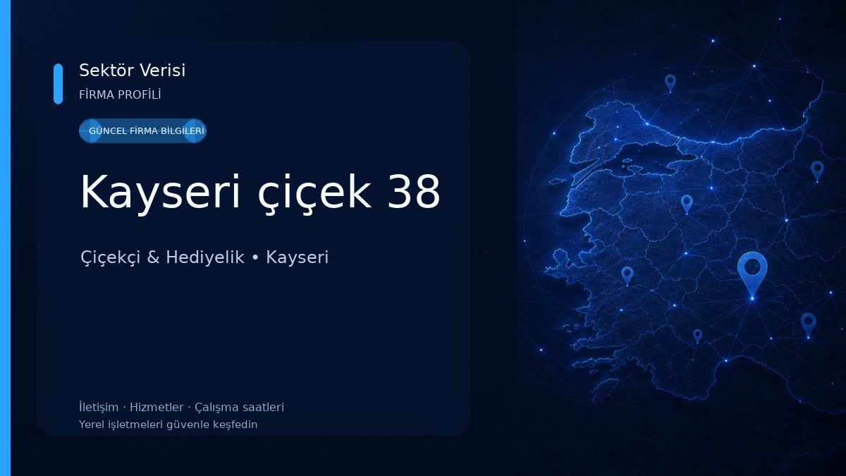 Kayseri çiçek 38 Çiçekçi & Hediyelik