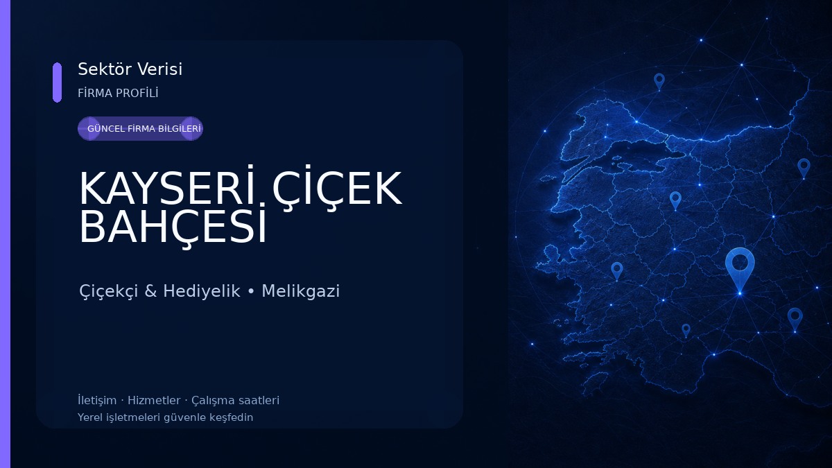 KAYSERİ ÇİÇEK BAHÇESİ Çiçekçi & Hediyelik