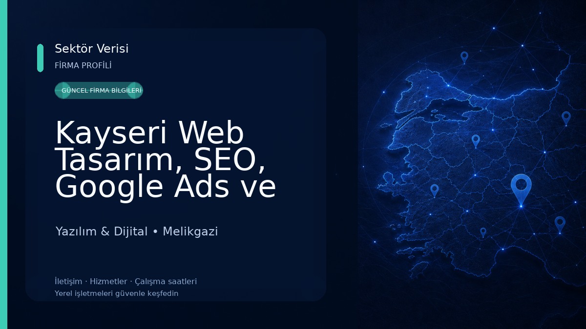 Kayseri Web Tasarım, SEO, Google Ads ve Sosyal Medya Yönetimi | OXO Creative Yazılım & Dijital