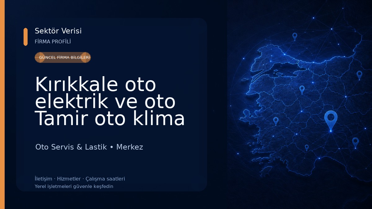 Kırıkkale oto elektrik ve oto Tamir oto klima oto Kurtarma Bakım servisi yurttaş otomotiv Oto Servis & Lastik
