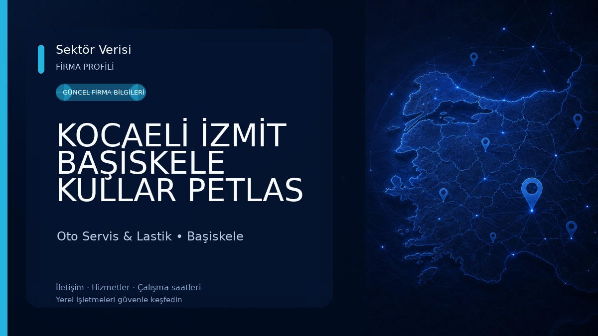 KOCAELİ İZMİT BAŞİSKELE KULLAR PETLAS KAYA OTO LASTİK Oto Servis & Lastik