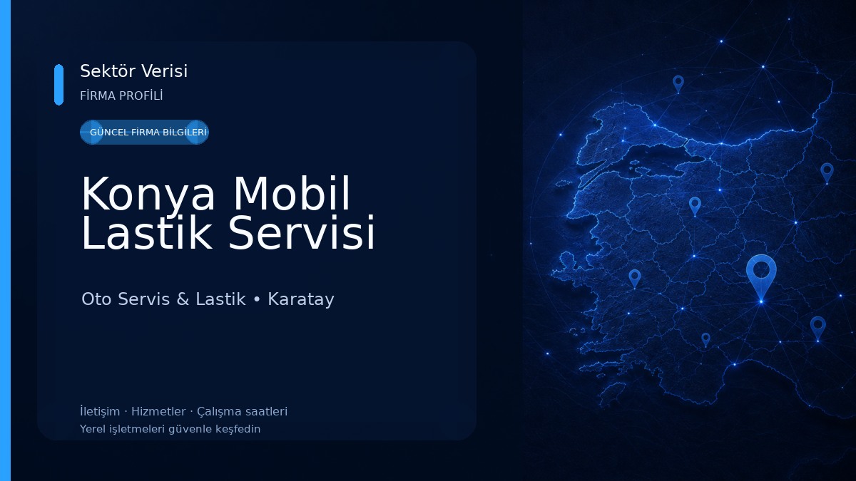 Konya Mobil Lastik Servisi Oto Servis & Lastik