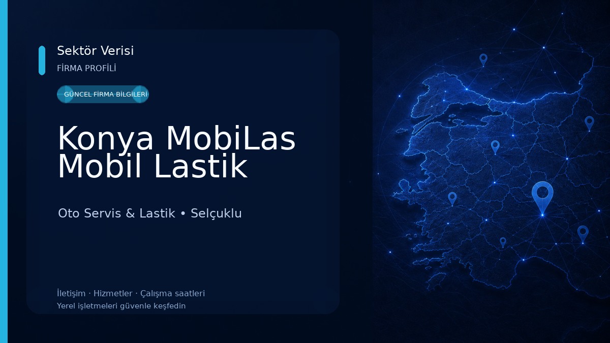 Konya MobiLas Mobil Lastik Oto Servis & Lastik