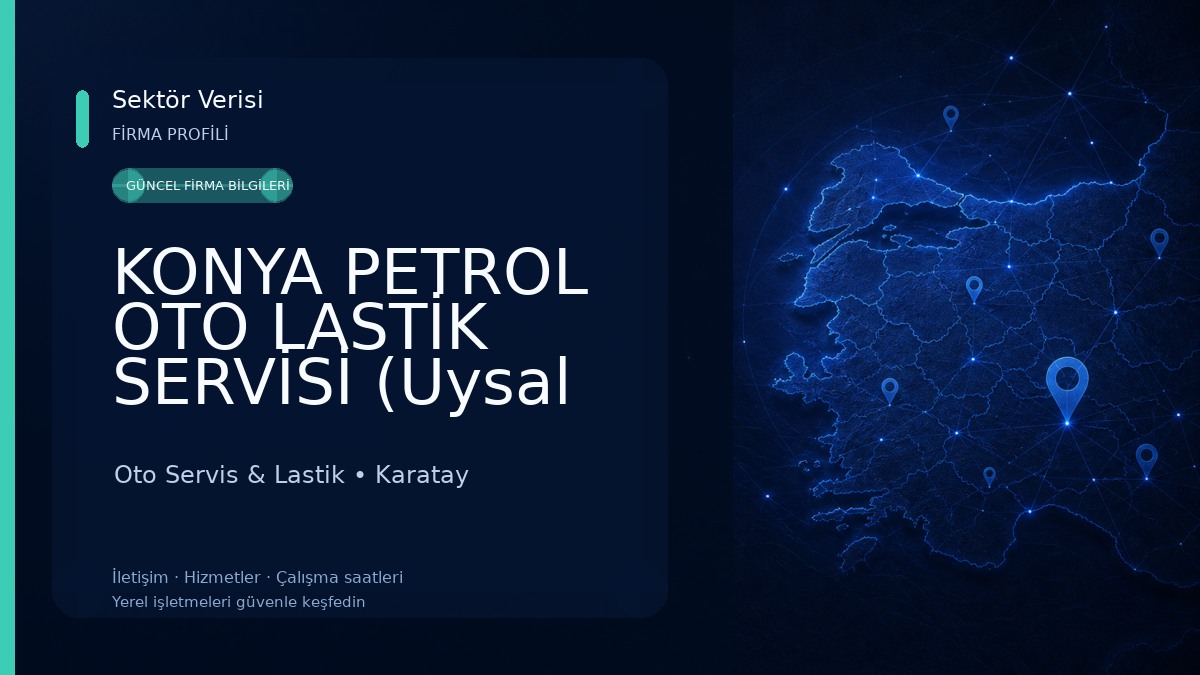 KONYA PETROL OTO LASTİK SERVİSİ (Uysal Oto Lastik) Oto Servis & Lastik