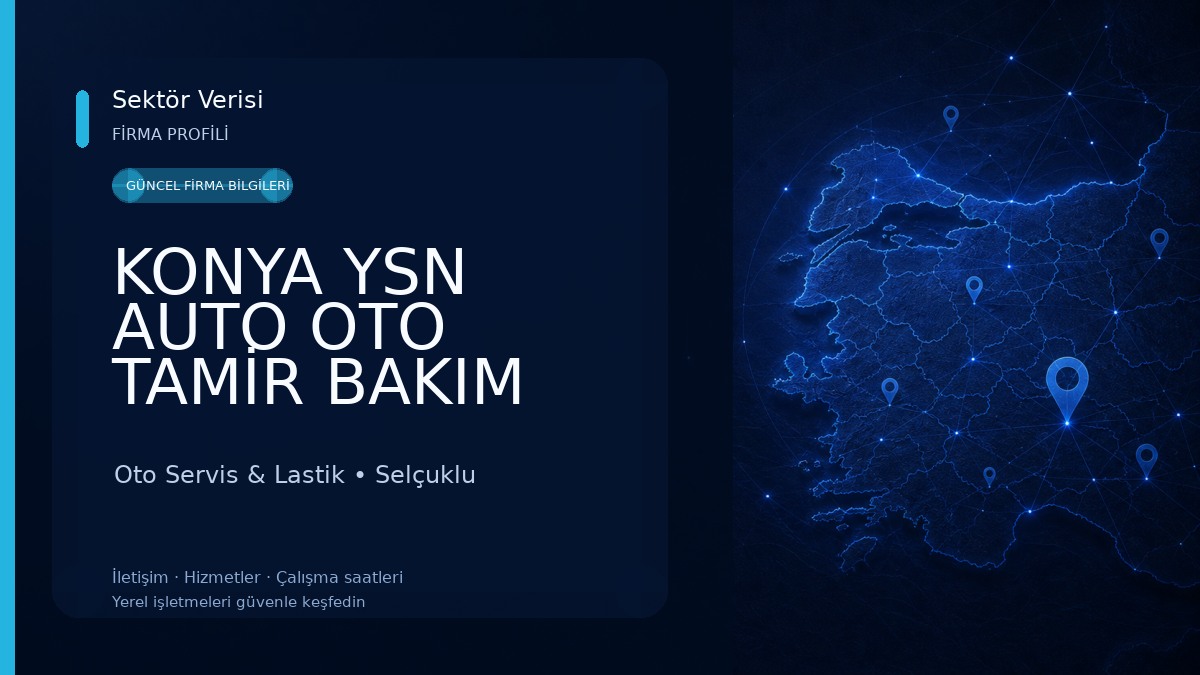 KONYA YSN AUTO OTO TAMİR BAKIM SERVİSİ Oto Servis & Lastik
