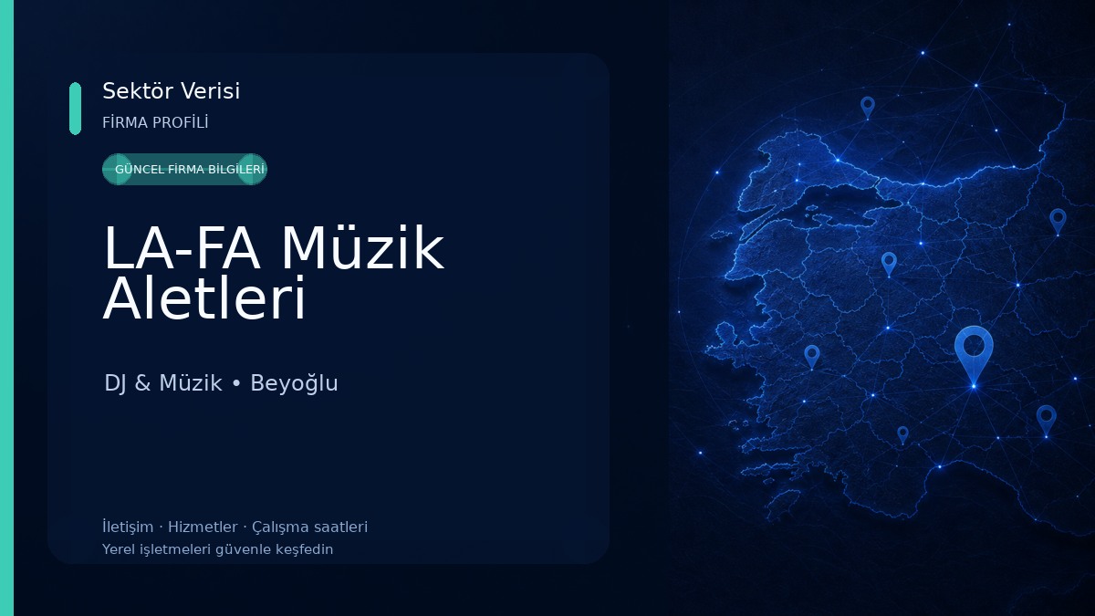 LA-FA Müzik Aletleri DJ & Müzik