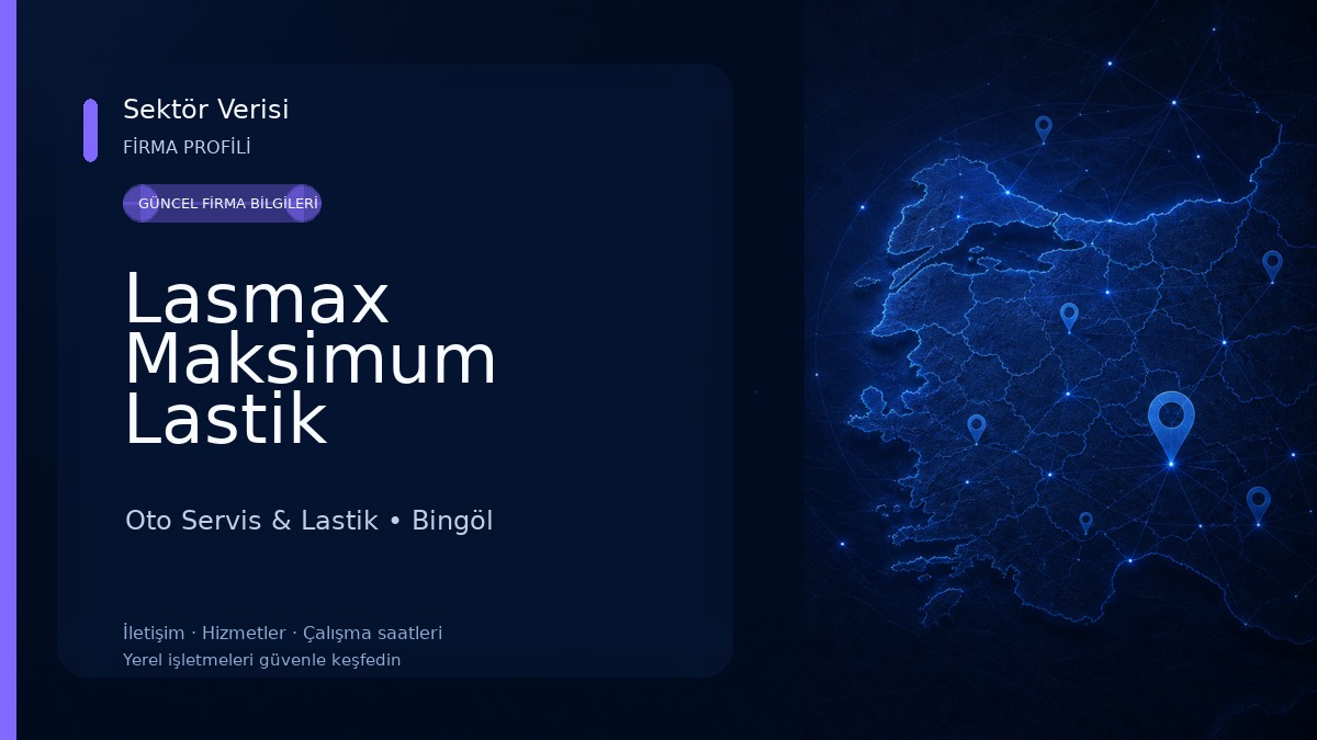 Lasmax Maksimum Lastik Maksimum Servis Oto Servis & Lastik