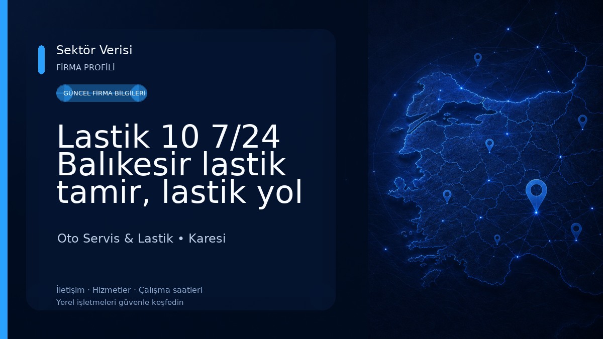 Lastik 10 7/24 Balıkesir lastik tamir, lastik yol yardım,Balıkesir nöbetci lastikci Oto Servis & Lastik