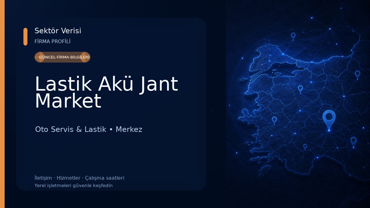 Lastik Akü Jant Market Oto Servis & Lastik
