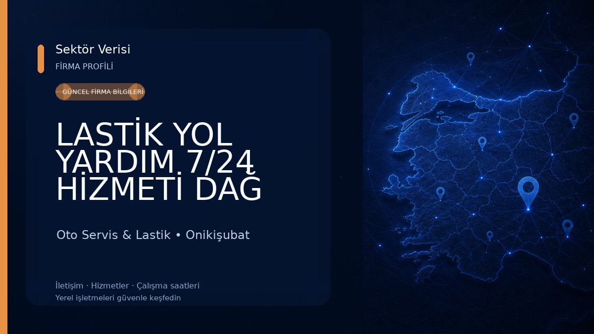 LASTİK YOL YARDIM 7/24 HİZMETİ DAĞ OTO LASTİK Oto Servis & Lastik
