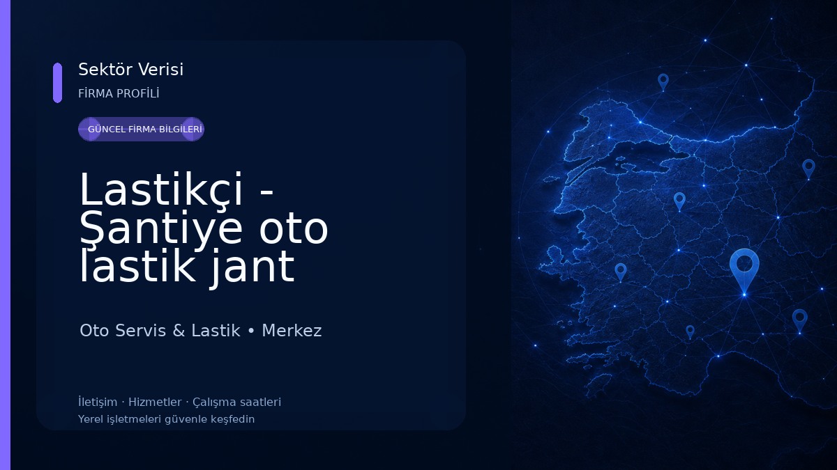 Lastikçi - Şantiye oto lastik jant Oto Servis & Lastik