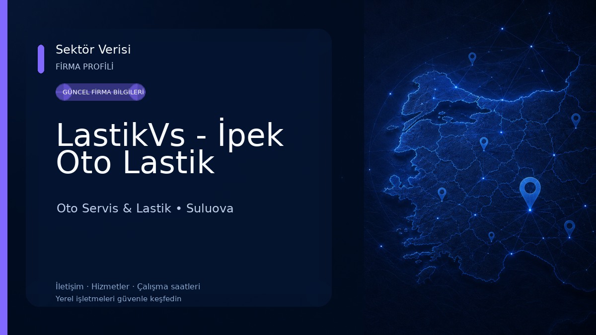 LastikVs - İpek Oto Lastik Oto Servis & Lastik