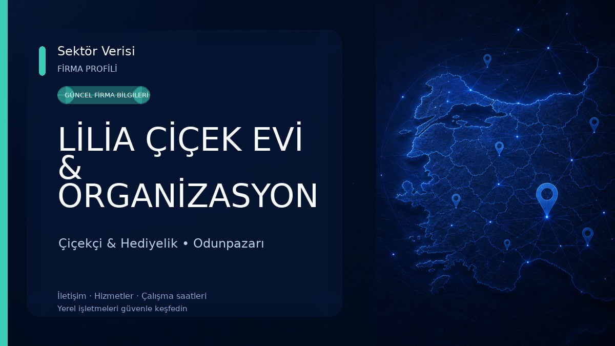 LİLİA ÇİÇEK EVİ & ORGANİZASYON Çiçekçi & Hediyelik