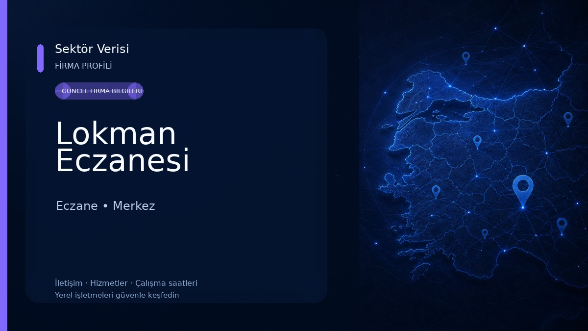 Lokman Eczanesi Eczane