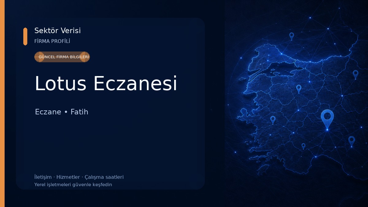Lotus Eczanesi Eczane