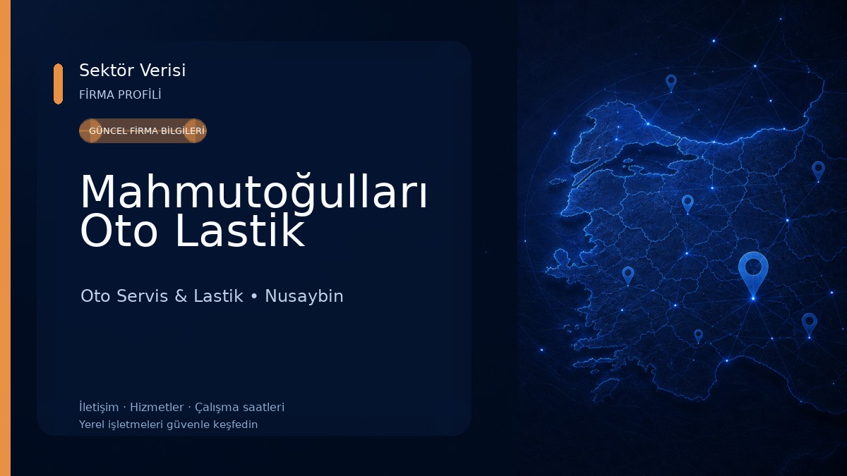 Mahmutoğulları Oto Lastik Oto Servis & Lastik