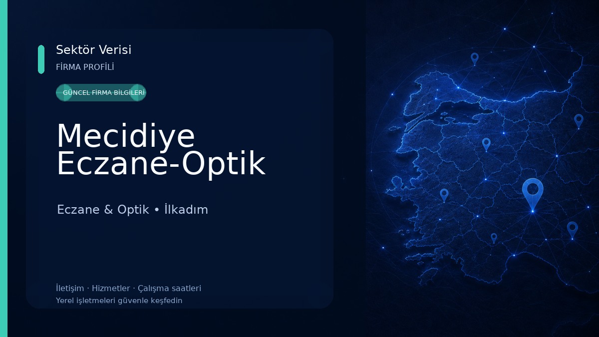 Mecidiye Eczane-Optik Eczane & Optik