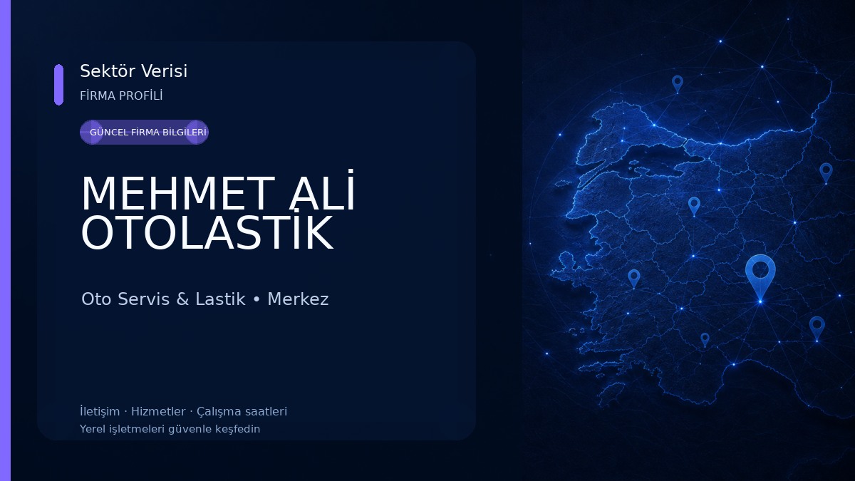 MEHMET ALİ OTOLASTİK Oto Servis & Lastik